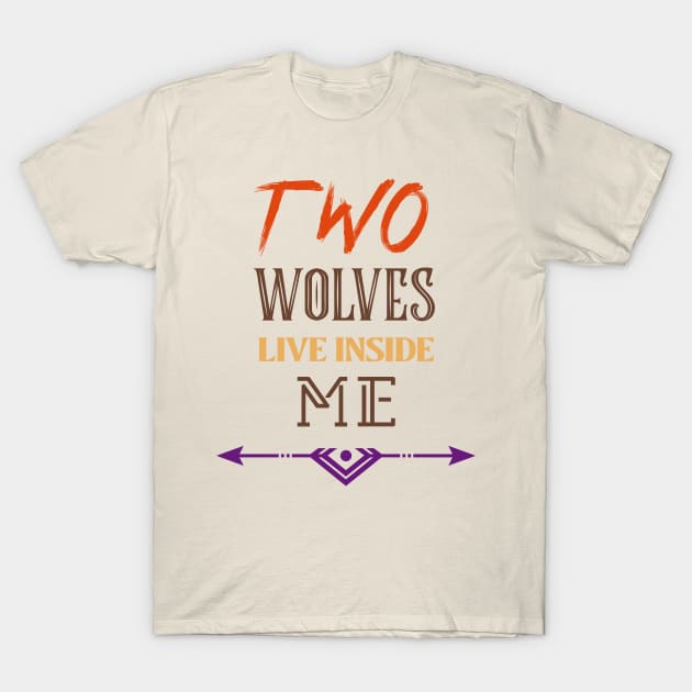 Wolf howling T shirt T-Shirt by Rhyno Tees